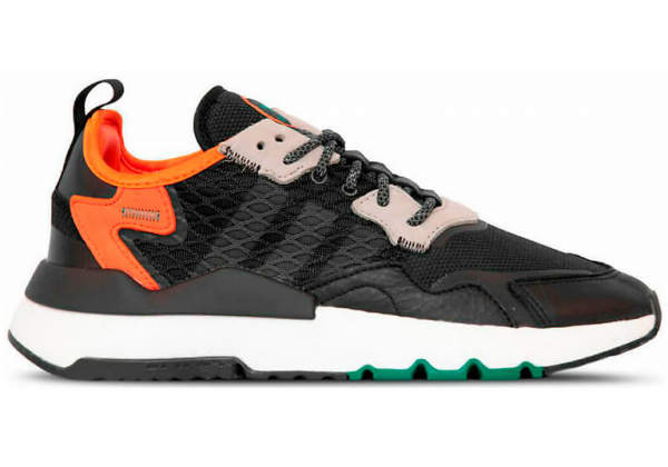 Кроссовки Adidas Nite Jogger Black Orange